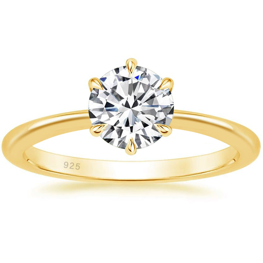 Lunara Luxe 925 Sterling Silver Bowknot Wedding Band with Round Brilliant Cut Zircon – Available in Gold or Silver Finish
