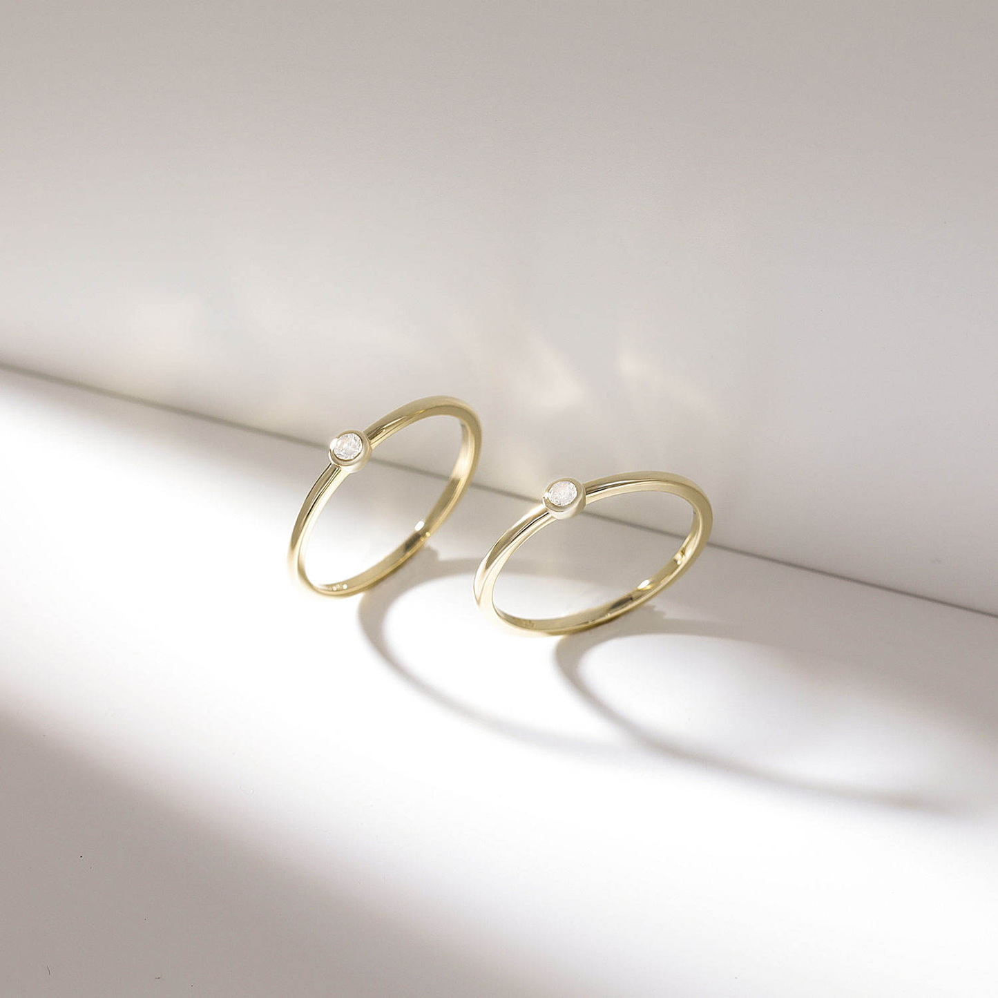 Lunara Luxe Gold-Plated Sterling Silver Eternity Band with Oval Cut Zircon